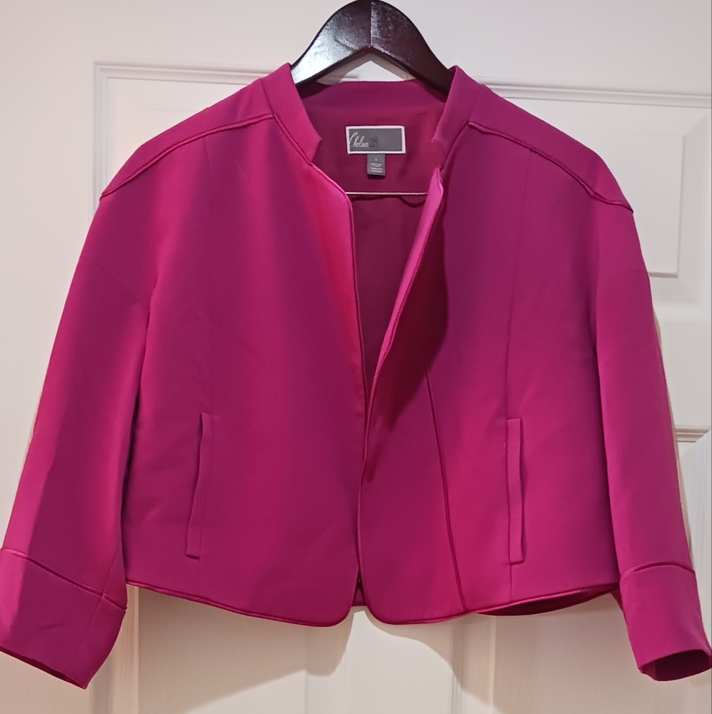 CHELSEA28 fuchsia jacket with pockets, size S